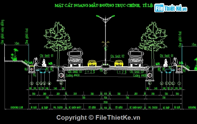 mẫu đường,đường nội thị,đường rộng 31.5m